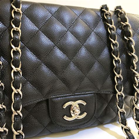 classic chanel bag caviar|Classic Handbags .